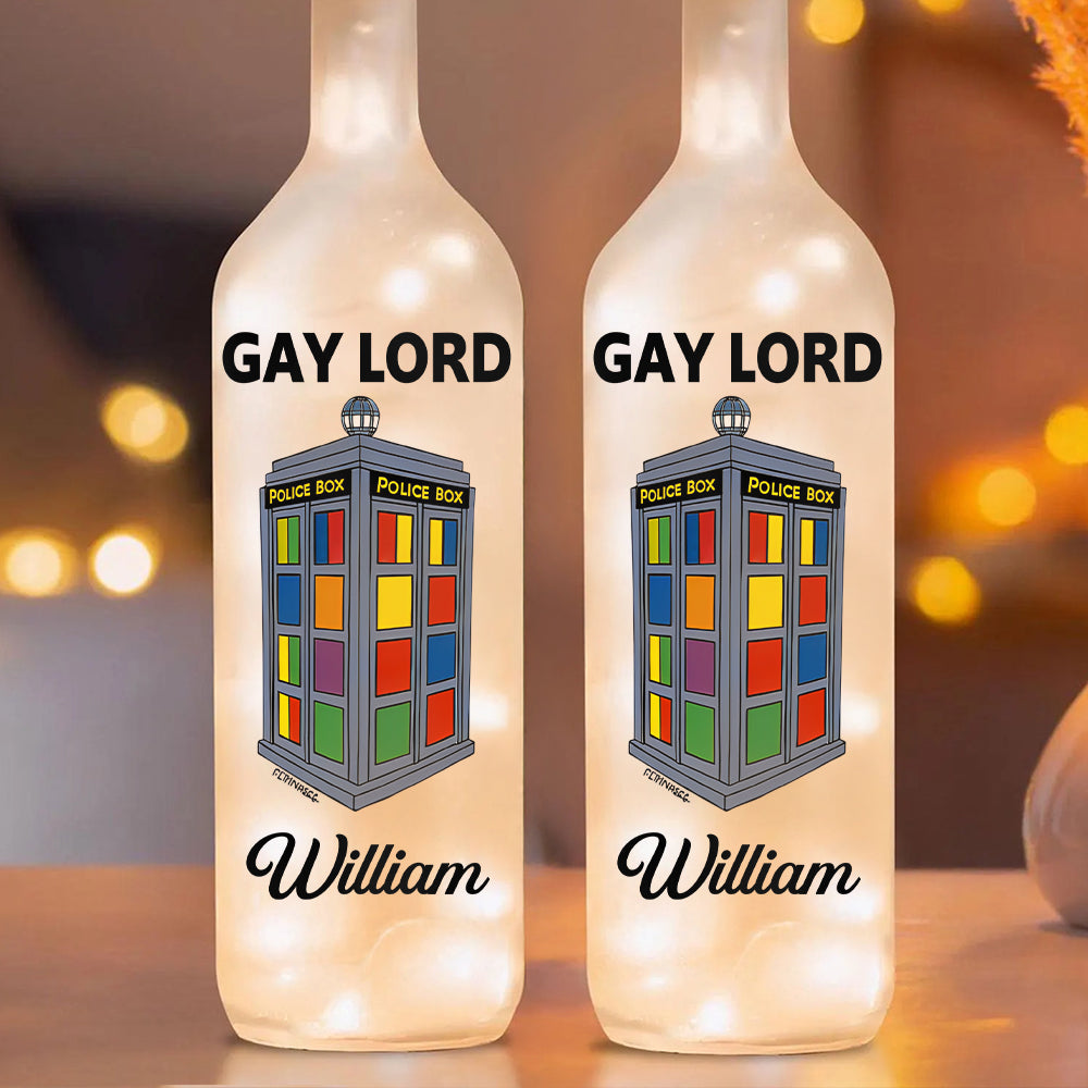 Gay Lord - Personalized Bottle Lamp