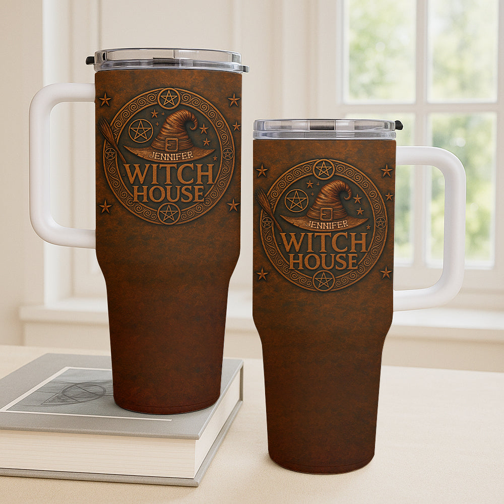 Witch House - Gift For You, Friend, Your Favourite Witch - Personalized Accent Mug