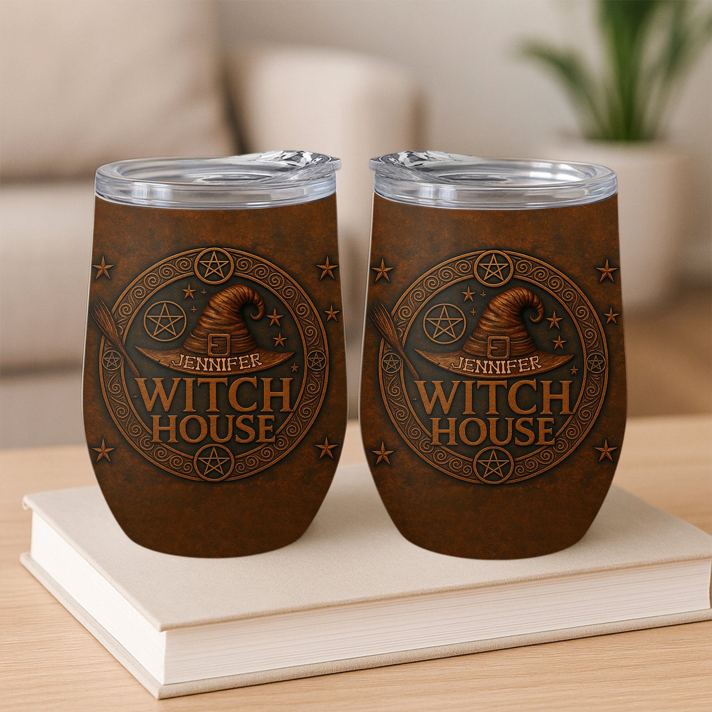 Witch House - Gift For You, Friend, Your Favourite Witch - Personalized Accent Mug