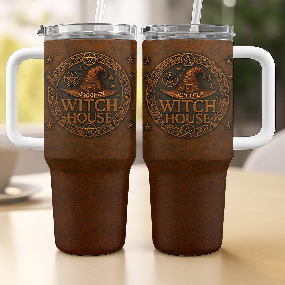 Witch House - Gift For You, Friend, Your Favourite Witch - Personalized Accent Mug
