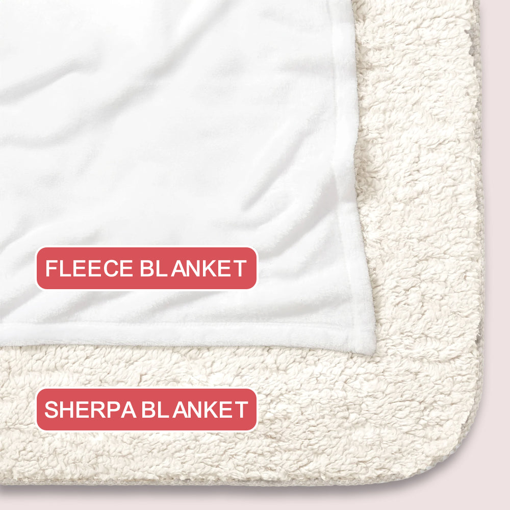 Green Maple Leaf - Personalized Blanket
