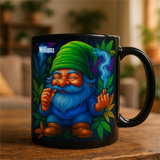420 Cannabis Art - Personalized Accent Mug