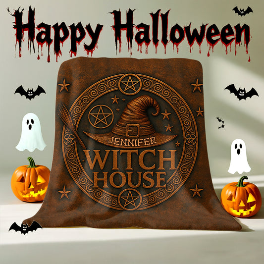 Witch house - Personalized Blanket